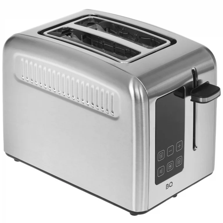 Тостер BQ T2002 Steel-Black, Мощность 950 Вт, 9 степеней поджаривания