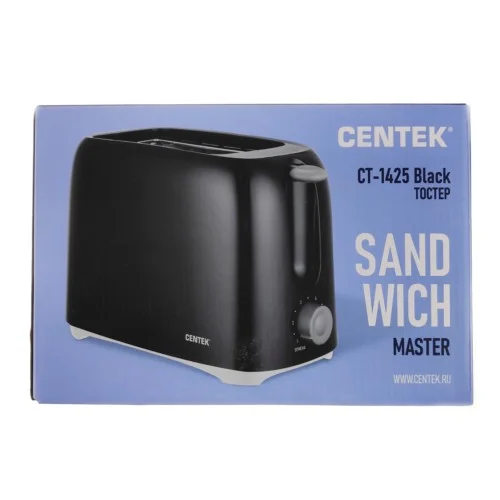 Тостер Centek CT-1425 черный
