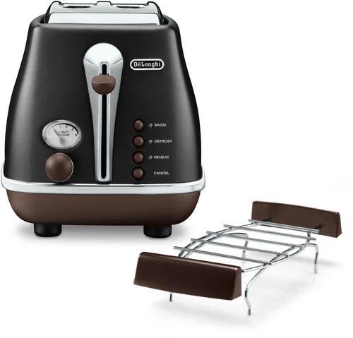 Тостер DeLonghi CTOV2103.BK 900Вт черный