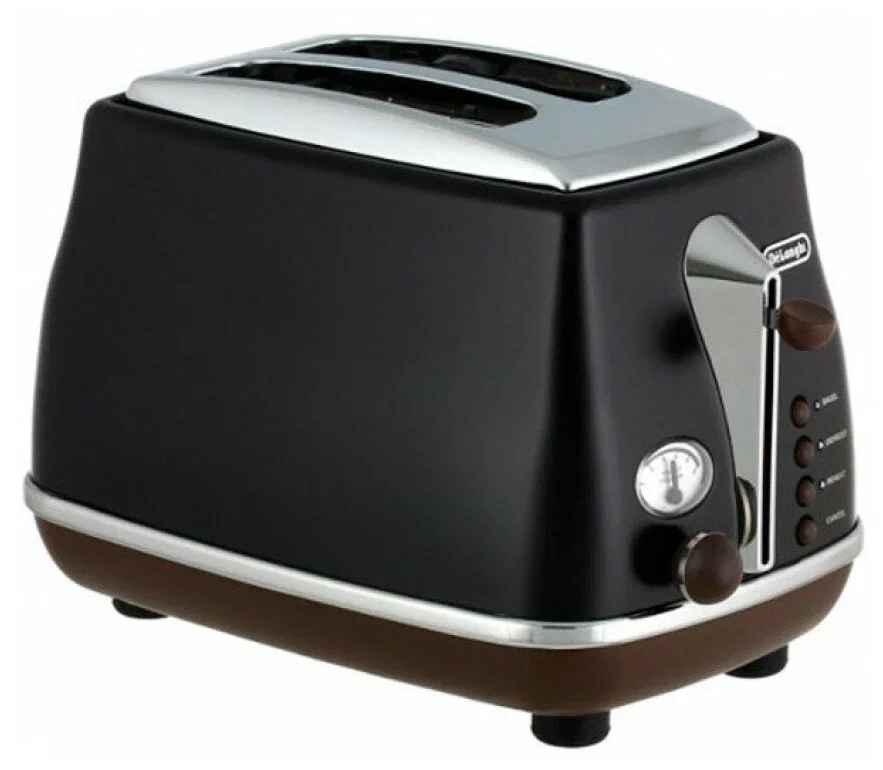 Тостер DeLonghi CTOV2103.BK 900Вт черный