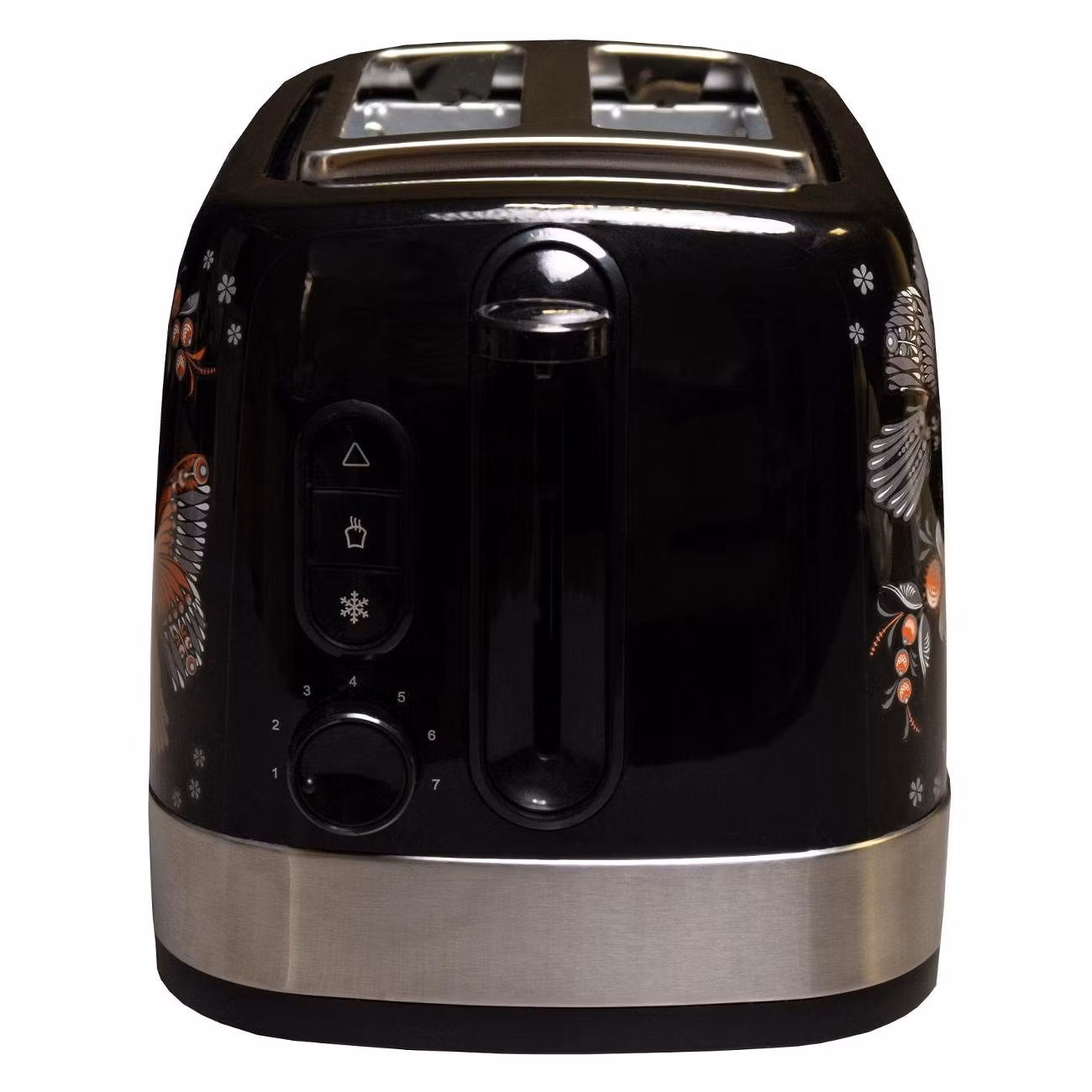 Тостер GARLYN Flower Grace TR-500 - черный