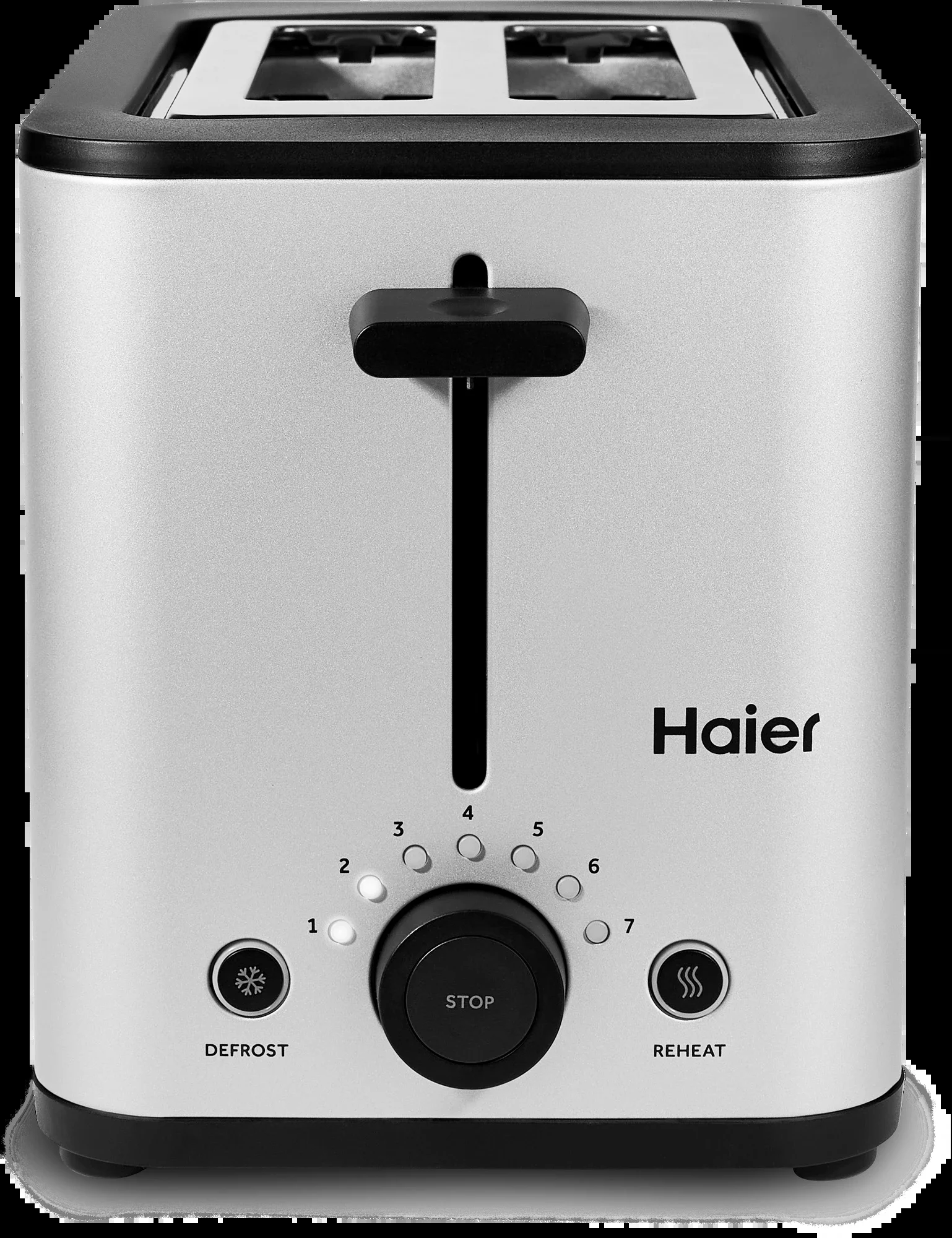 Тостер Haier HT-601 900Вт серебристый