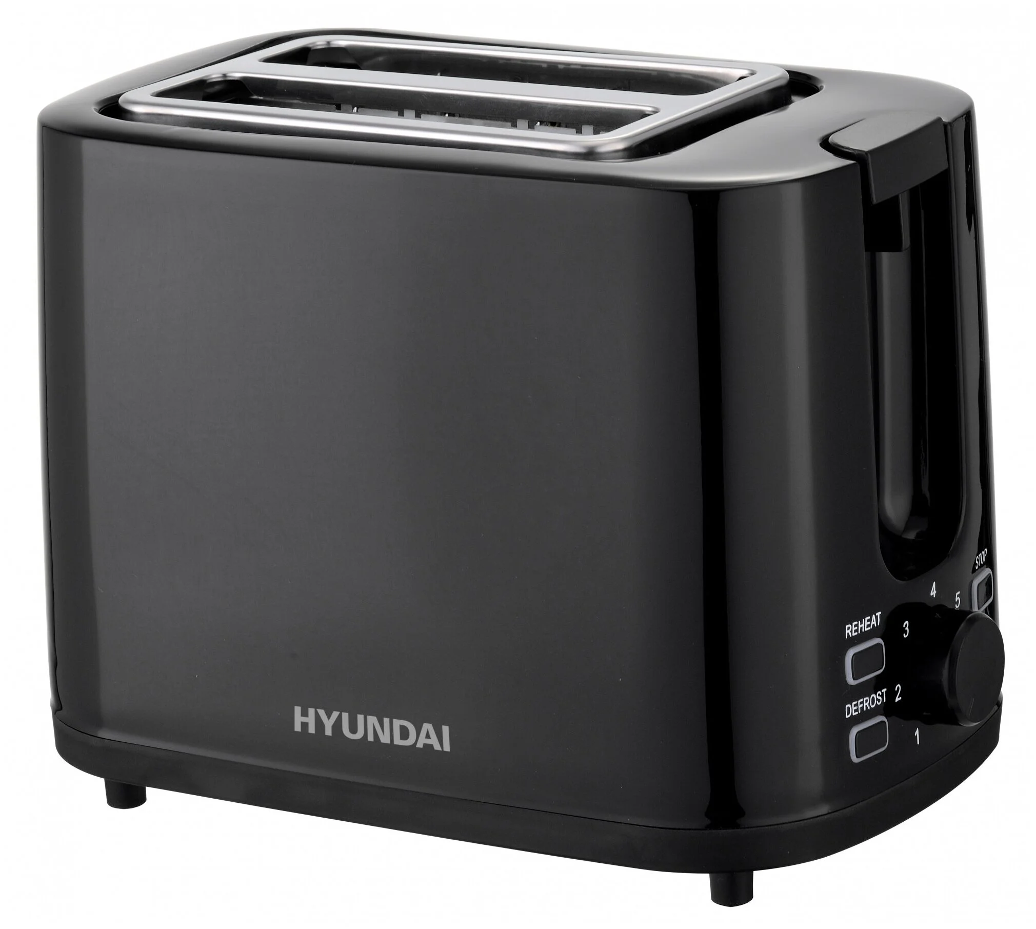 Тостер Hyundai HYT-3501 900 Вт, черный
