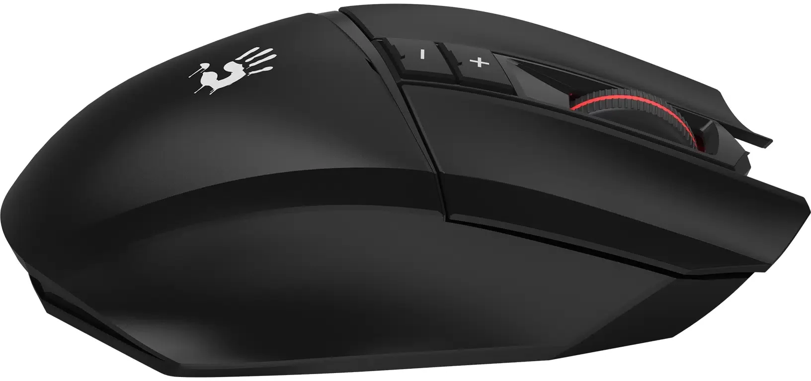 Мышь беспроводная A4Tech Bloody R36 Ultra черный/белый/красный, 12000dpi, USB, радиоканал, кнопки - 7