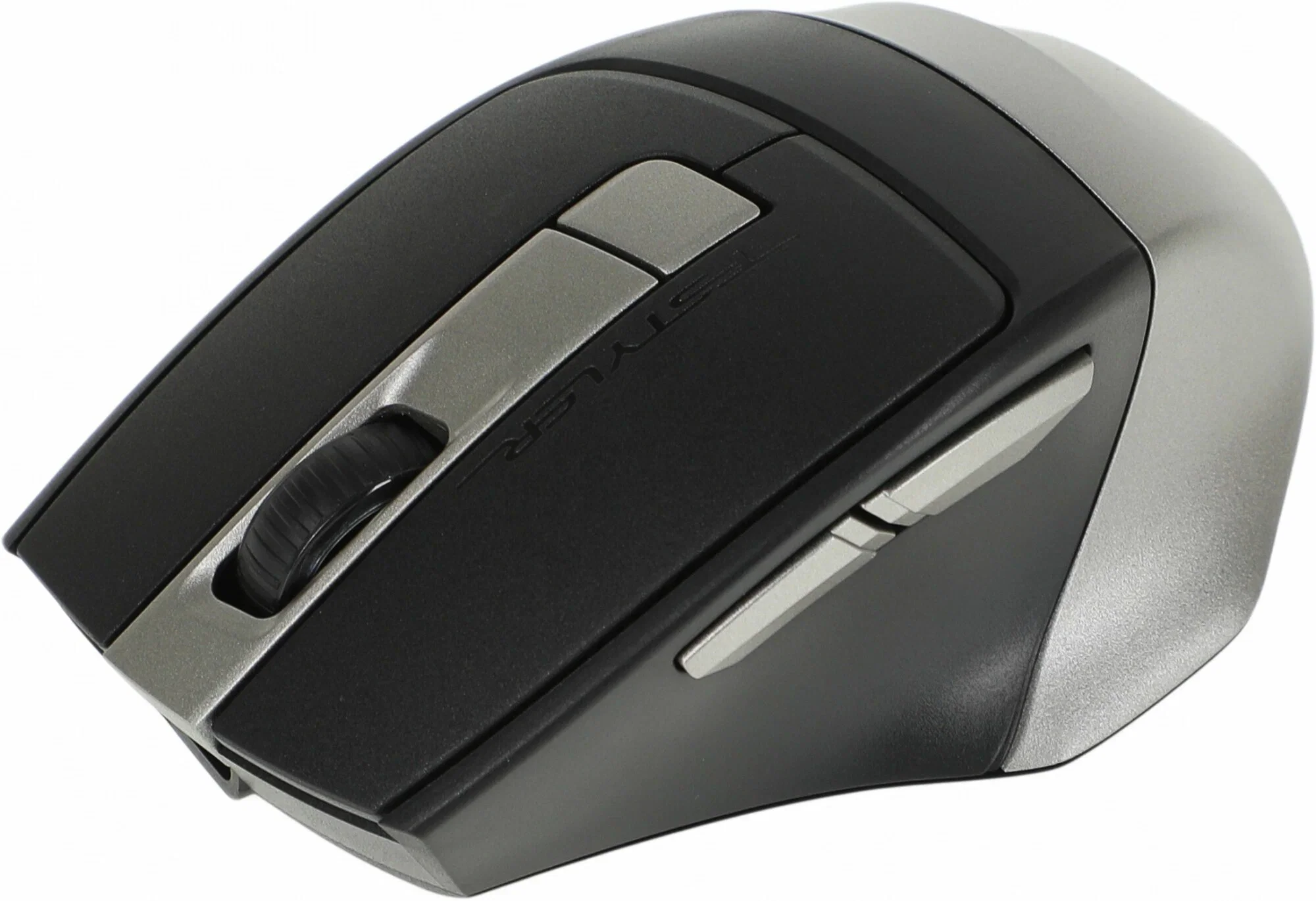 Мышь беспроводная A4Tech Fstyler FB35C серый/черный, 2000 dpi, радиоканал, Bluetooth, USB, кнопки - 6