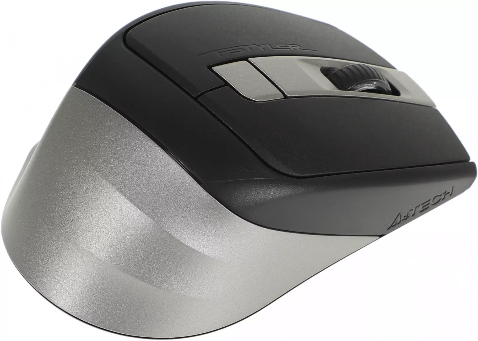 Мышь беспроводная A4Tech Fstyler FB35C серый/черный, 2000 dpi, радиоканал, Bluetooth, USB, кнопки - 6
