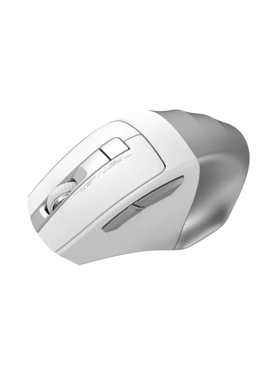 Мышь беспроводная A4Tech Fstyler FB35S белый/серый, 2000 dpi, радиоканал, Bluetooth, USB, кнопки - 5