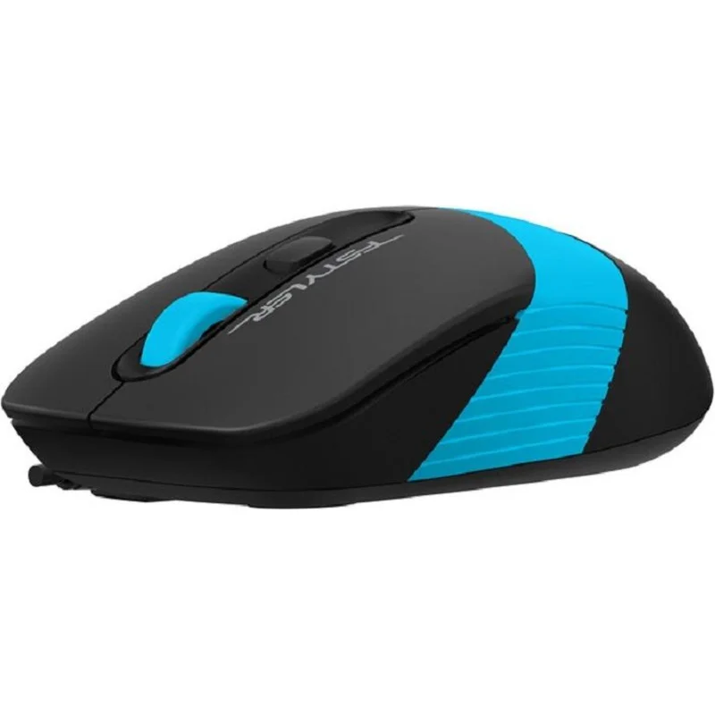 Мышь беспроводная A4Tech Fstyler FG10 черный/синий, 2000 dpi, радиоканал, USB, кнопки - 4