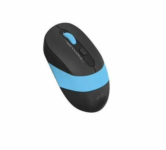 Мышь беспроводная A4Tech Fstyler FG10 черный/синий, 2000 dpi, радиоканал, USB, кнопки - 4
