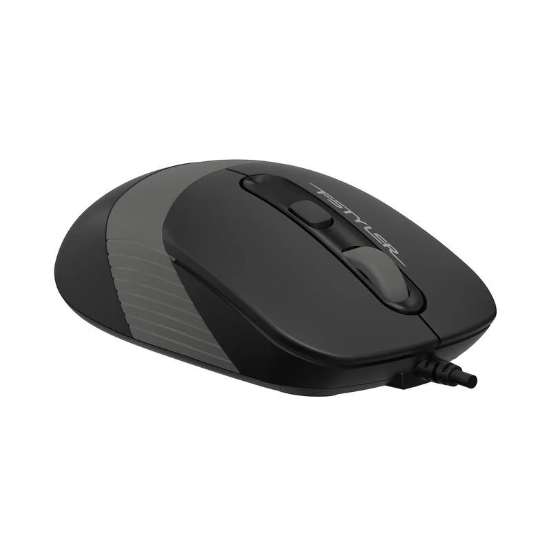 Мышь беспроводная A4Tech Fstyler FG10S черный/серый, 2000 dpi, радиоканал, USB, кнопки - 4