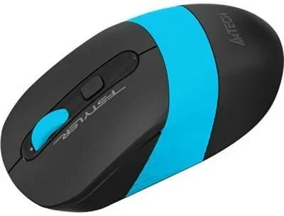 Мышь беспроводная A4Tech Fstyler FG10S черный/синий, 2000 dpi, радиоканал, USB, кнопки - 4