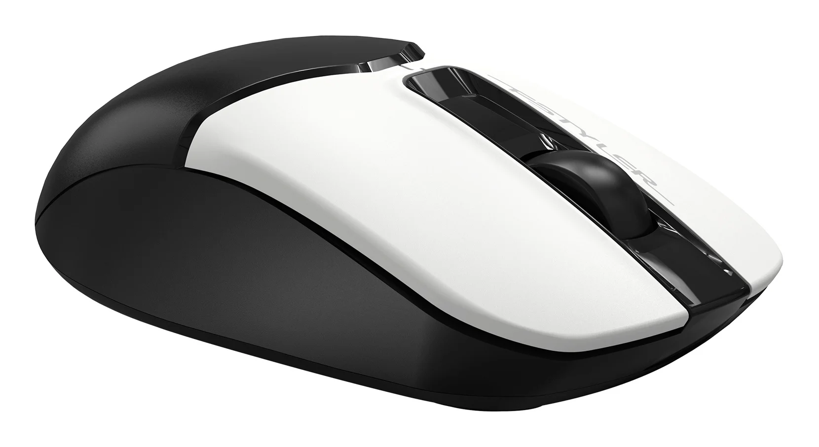 Мышь беспроводная A4Tech Fstyler FG12 черный, 1200 dpi, радиоканал, USB, кнопки - 3