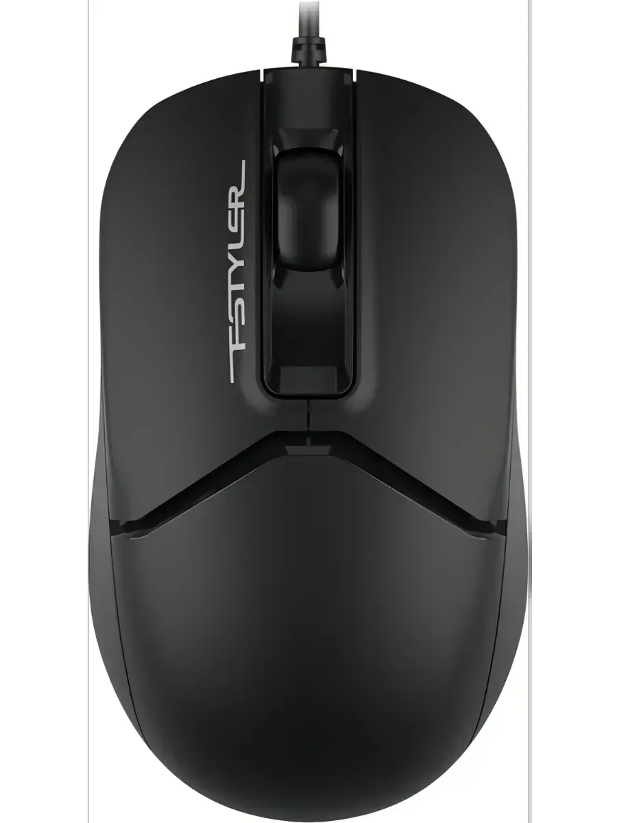 Мышь беспроводная A4Tech Fstyler FG12 черный, 1200 dpi, радиоканал, USB, кнопки - 3