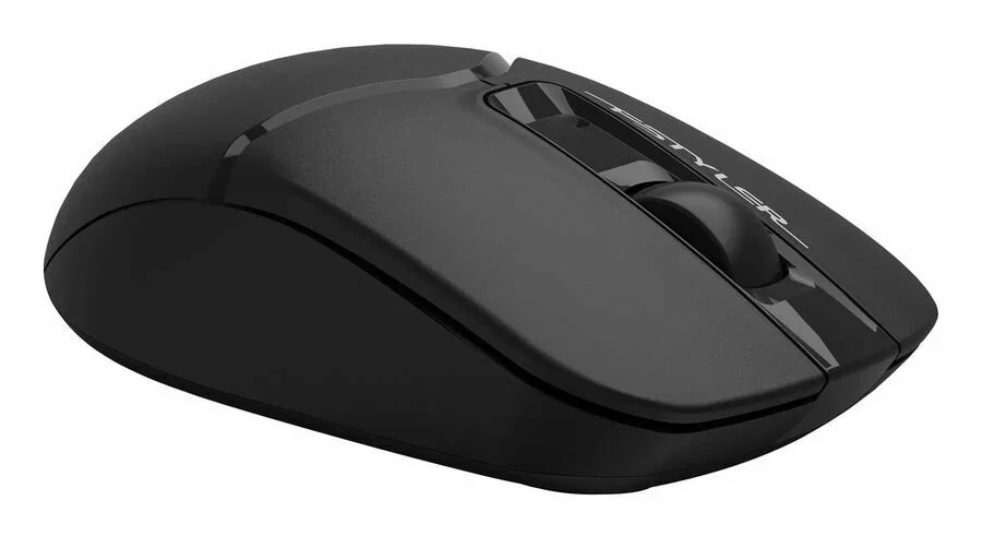 Мышь беспроводная A4Tech Fstyler FG12S черный, 1200 dpi, радиоканал, USB, кнопки - 3