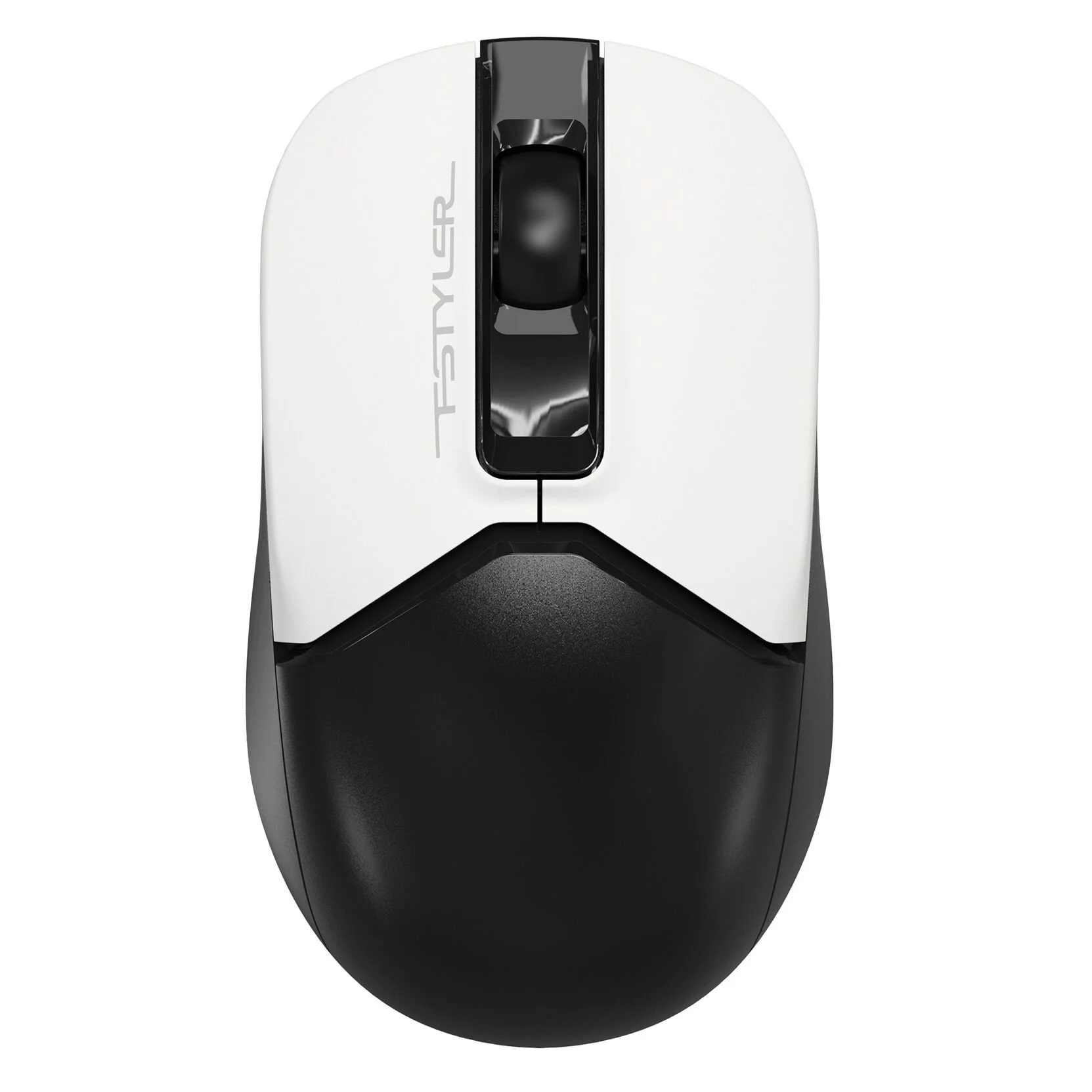 Мышь беспроводная A4Tech Fstyler FG12S черный, 1200 dpi, радиоканал, USB, кнопки - 3