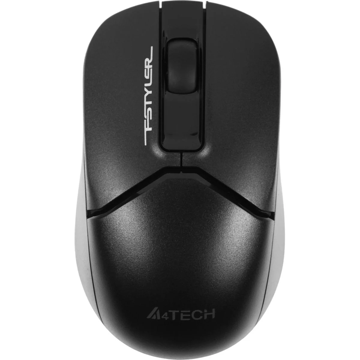 Мышь беспроводная A4Tech Fstyler FG12S черный, 1200 dpi, радиоканал, USB, кнопки - 3