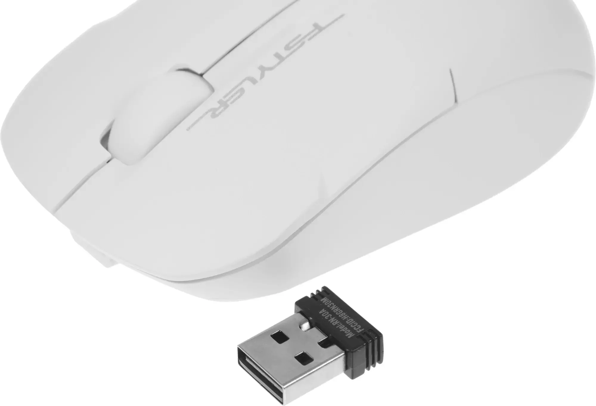 Мышь беспроводная A4Tech Fstyler FG15C Air2 белый, 1200 dpi, радиоканал, USB, кнопки - 3