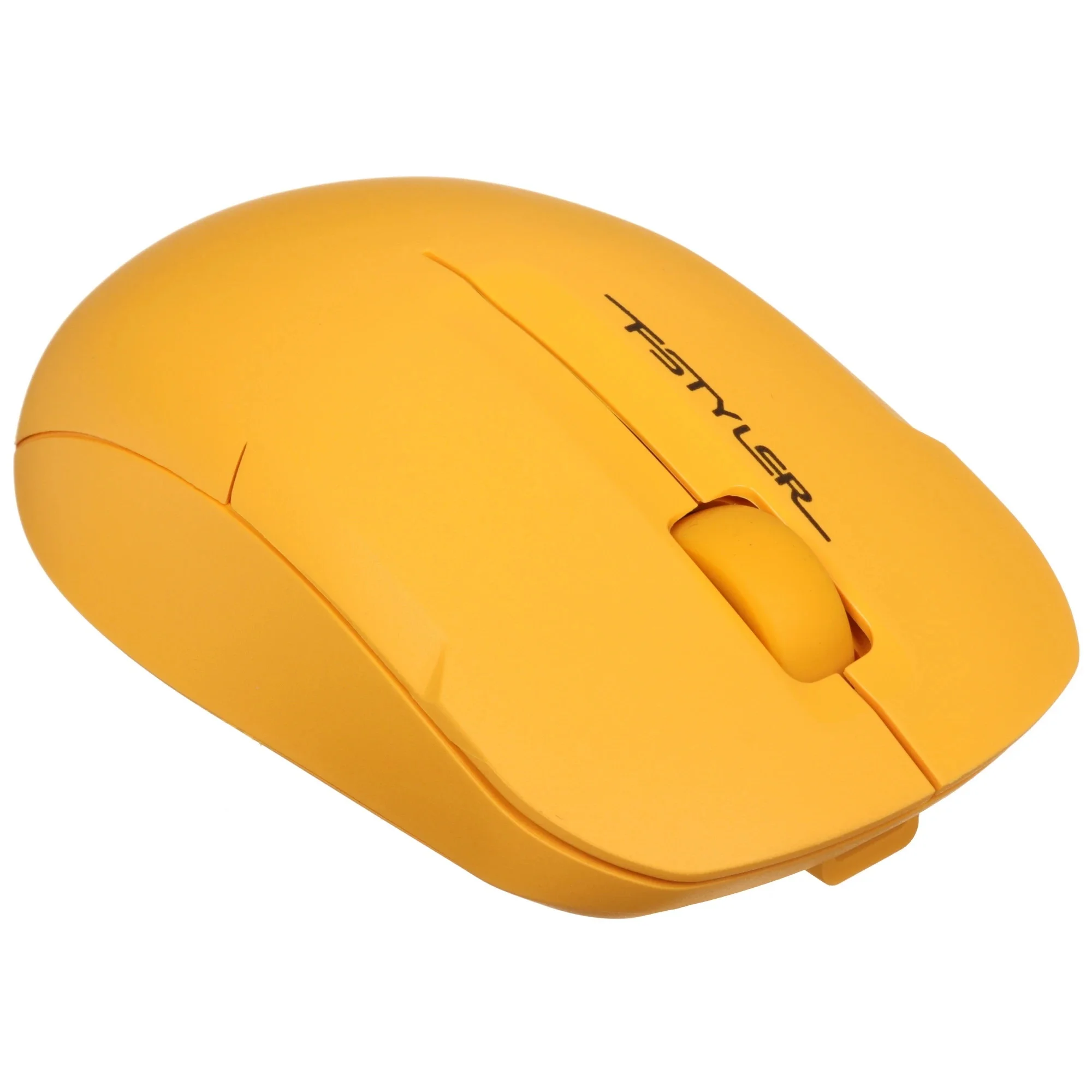 Мышь беспроводная A4Tech Fstyler FG15C Air2 желтый, 1200 dpi, радиоканал, USB, кнопки - 3