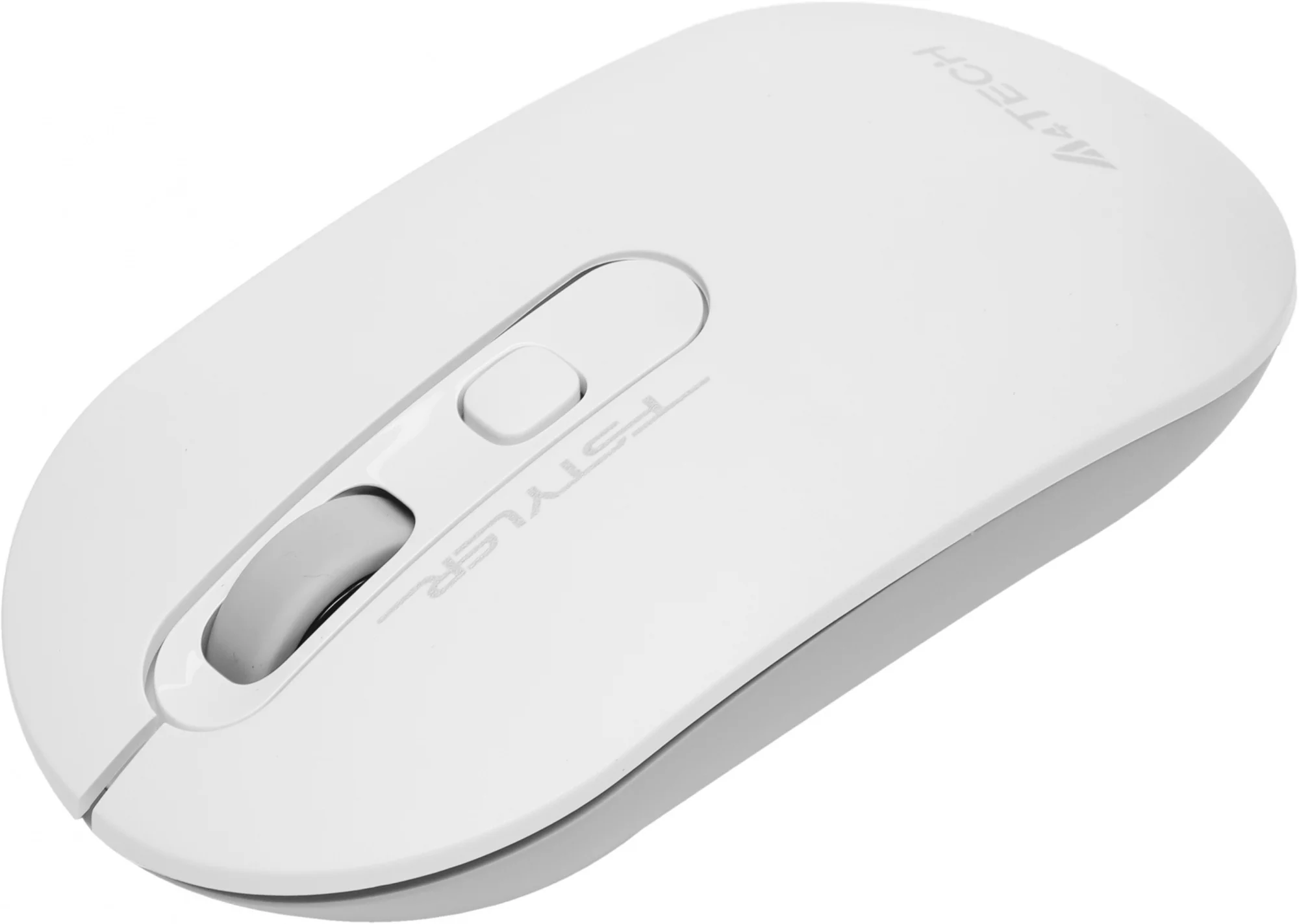 Мышь беспроводная A4Tech Fstyler FG20 белый, 2000 dpi, радиоканал, USB, кнопки - 4