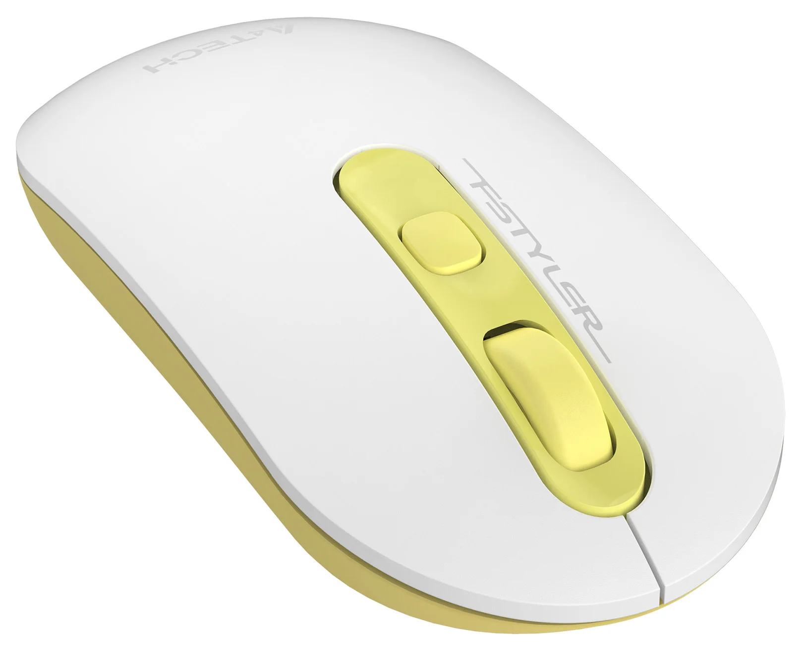 Мышь беспроводная A4Tech Fstyler FG20 белый, 2000 dpi, радиоканал, USB, кнопки - 4