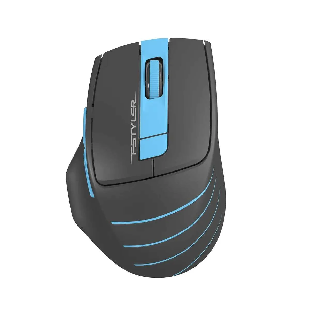 Мышь беспроводная A4Tech Fstyler FG30 серый, 2000 dpi, радиоканал, USB, кнопки - 5