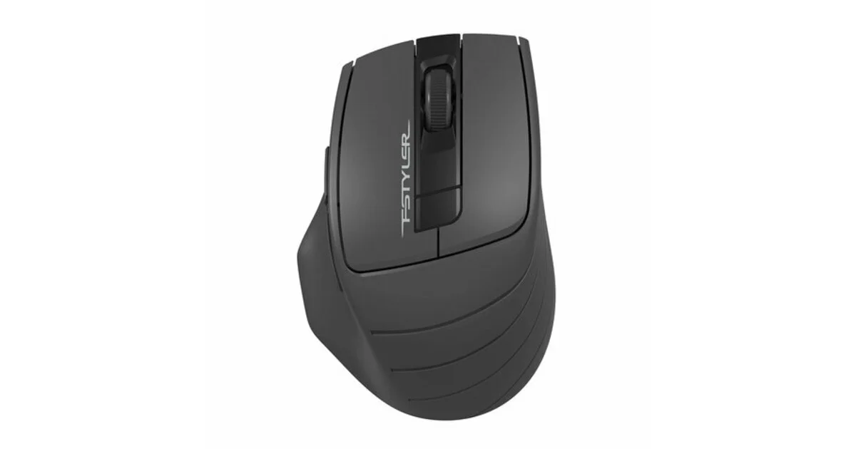 Мышь беспроводная A4Tech Fstyler FG30 серый, 2000 dpi, радиоканал, USB, кнопки - 5