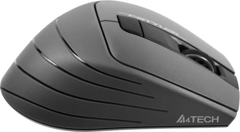 Мышь беспроводная A4Tech Fstyler FG30 серый, 2000 dpi, радиоканал, USB, кнопки - 5