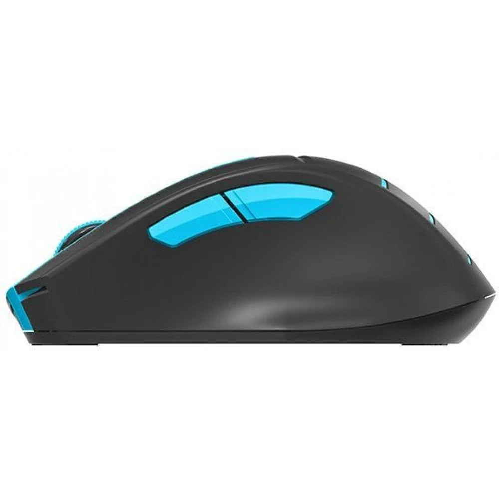 Мышь беспроводная A4Tech Fstyler FG30 серый/синий, 2000 dpi, радиоканал, USB, кнопки - 5