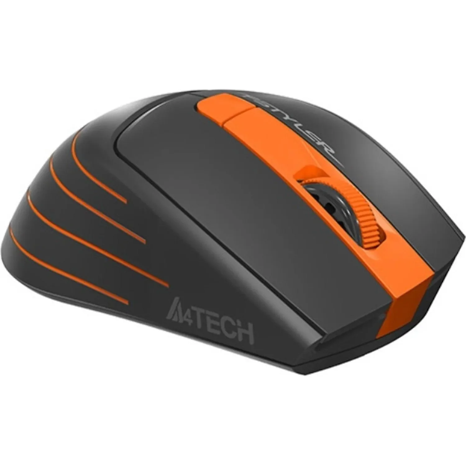 Мышь беспроводная A4Tech Fstyler FG30 серый/синий, 2000 dpi, радиоканал, USB, кнопки - 5