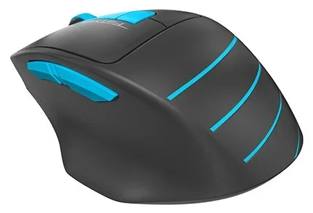 Мышь беспроводная A4Tech Fstyler FG30 серый/синий, 2000 dpi, радиоканал, USB, кнопки - 5
