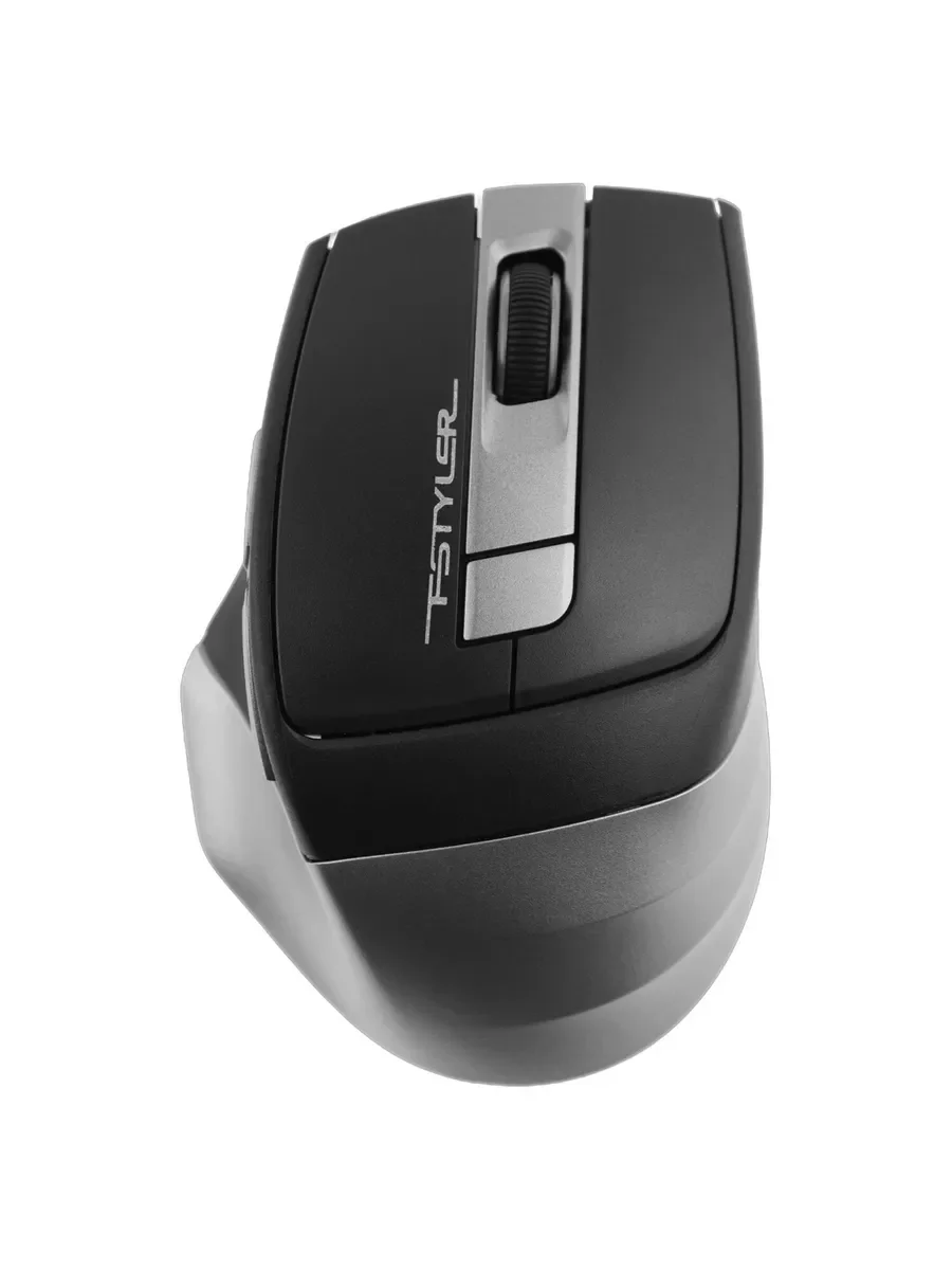 Мышь беспроводная A4Tech Fstyler FG35 серый/черный, 2000 dpi, радиоканал, USB, кнопки - 6