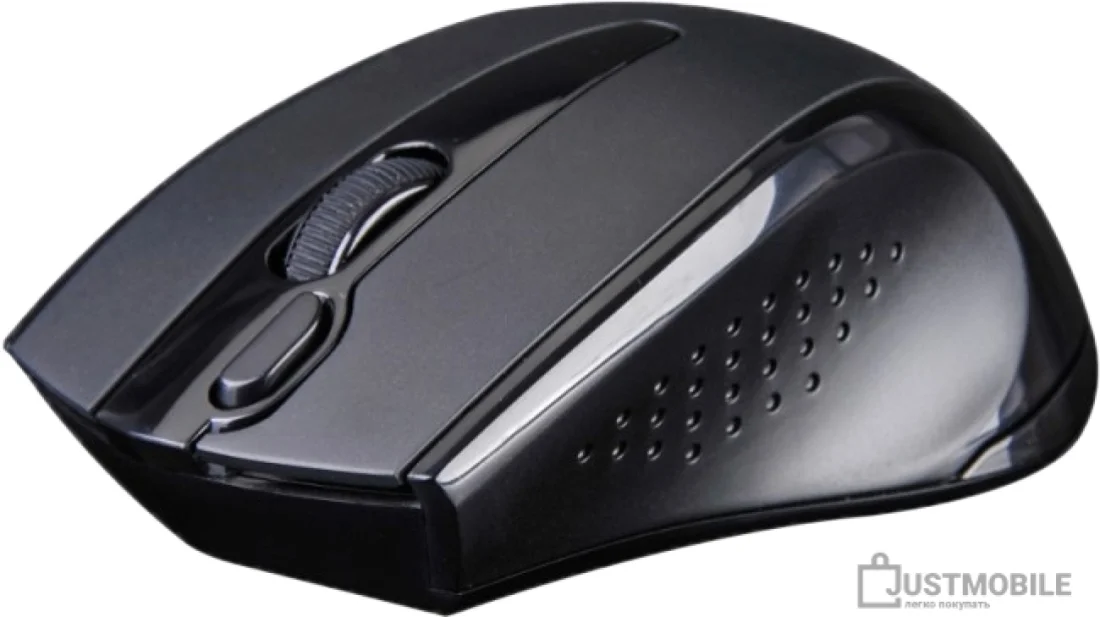 Мышь беспроводная A4Tech G9-500FS черный, 1200 dpi, радиоканал, USB, кнопки - 4