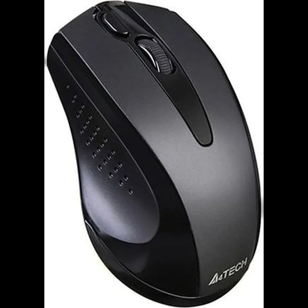 Мышь беспроводная A4Tech G9-500FS черный, 1200 dpi, радиоканал, USB, кнопки - 4