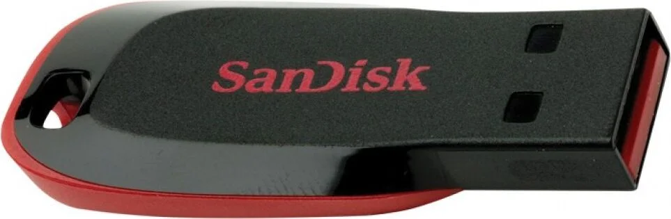 Флеш накопитель 16GB SanDisk CZ50 Cruzer Blade, USB 2.0, Black