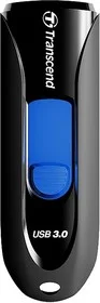 Флеш накопитель 16GB Transcend JetFlash 790, USB 3.1, Черный/Синий