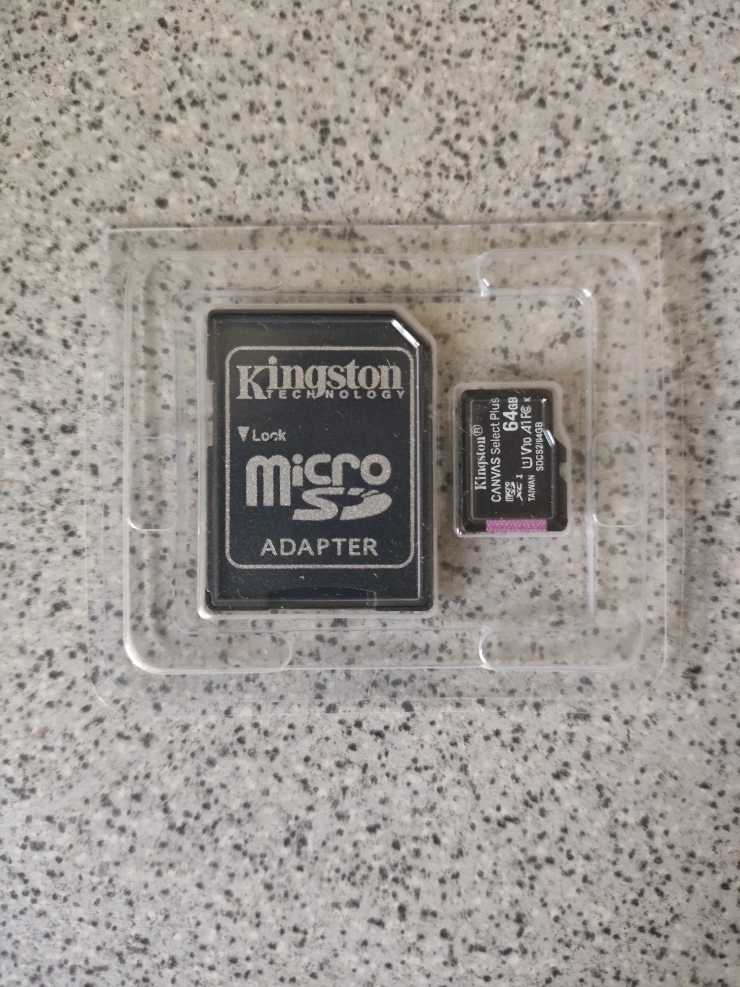 Флеш карта microSD 256GB Kingston microSDXC Class 10 UHS-I U1 A1 V 10 Select Plus (SD адаптер) 150MB/s