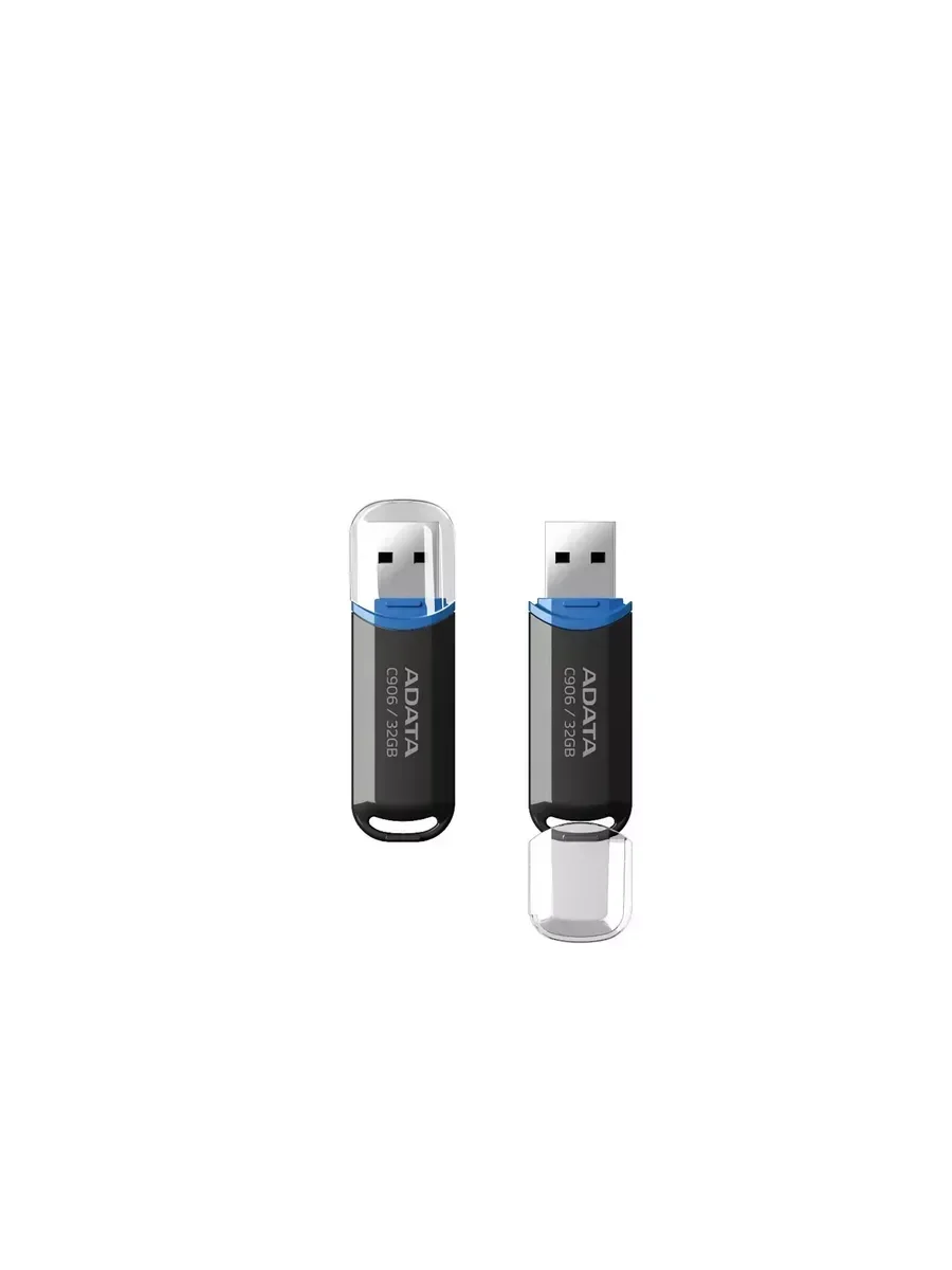 Флеш накопитель 32GB A-DATA Classic C906, USB 2.0, Черный