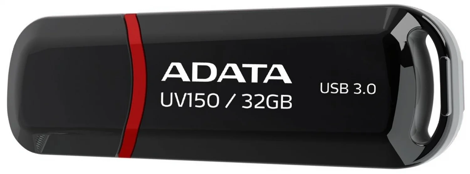 Флеш накопитель 32GB A-DATA UV150, USB 3.2, Черный