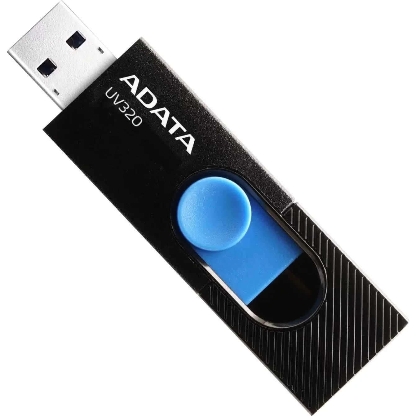 Флеш накопитель 32GB A-DATA UV320, USB 3.2, черный/голубой