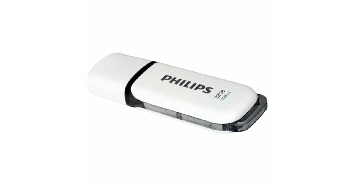 Флеш накопитель 32GB PHILIPS IRON 2.0 32GB, USB 2.0