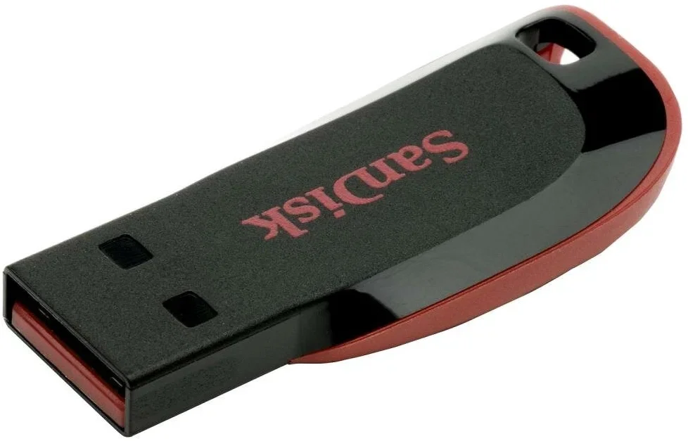 Флеш накопитель 32GB SanDisk CZ50 Cruzer Blade, USB 2.0