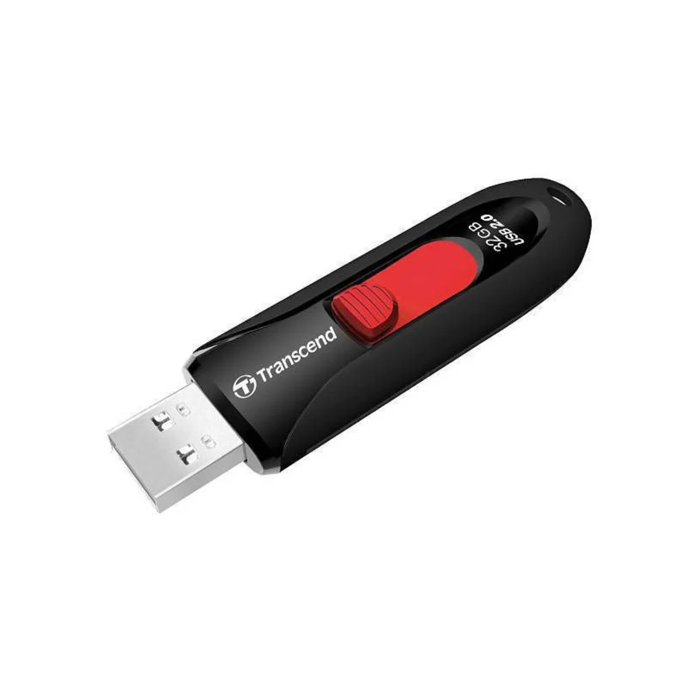 Флеш накопитель 32GB Transcend JetFlash 590, USB 2.0, Черный