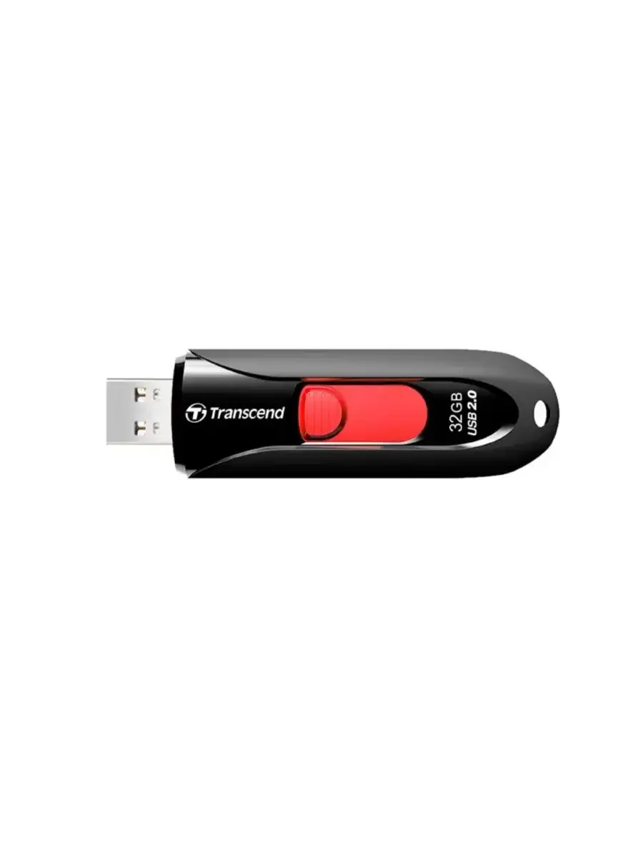 Флеш накопитель 32GB Transcend JetFlash 590, USB 2.0, Черный