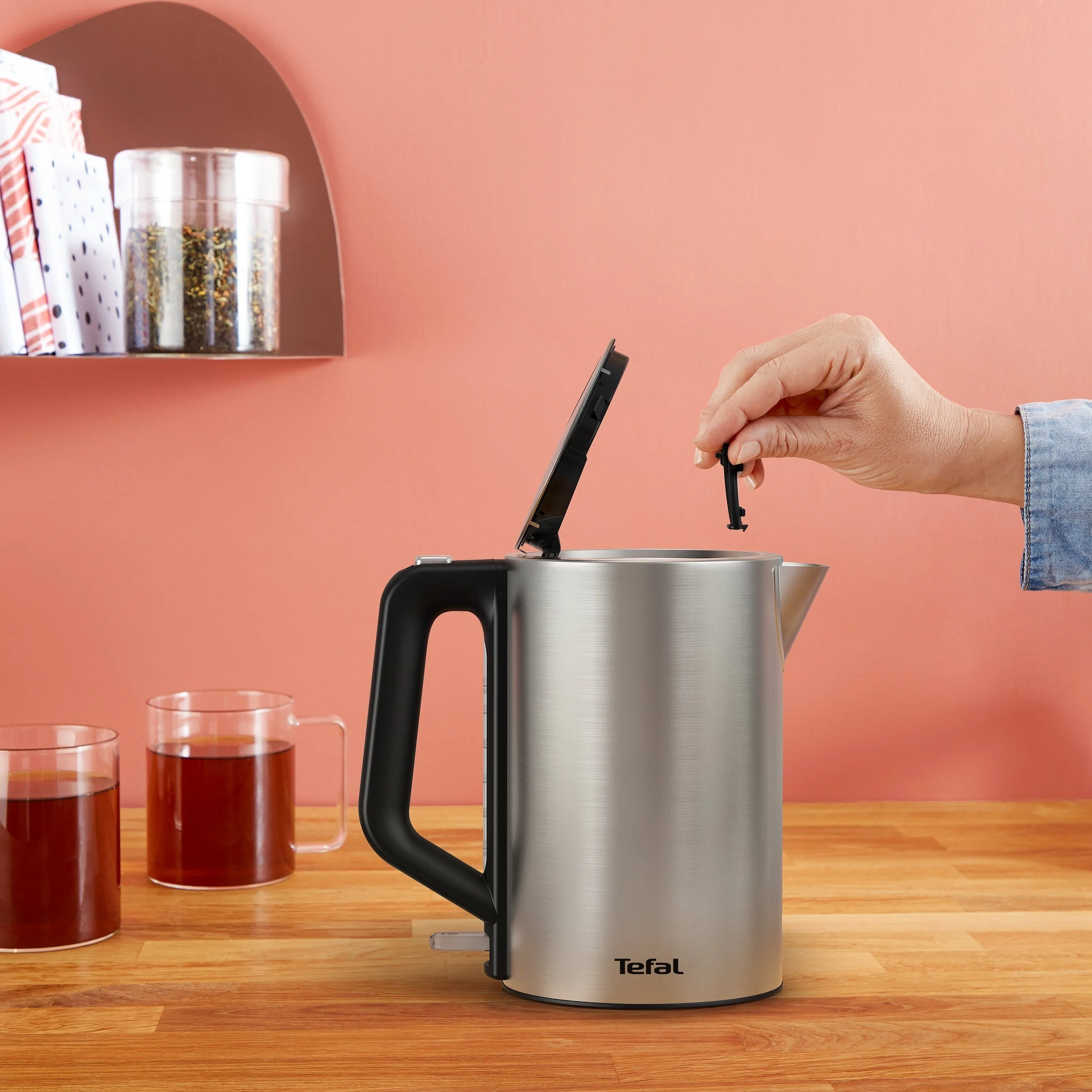 Эл,чайник Tefal KI513D10, серебристый, 1,7л, 2200Вт,