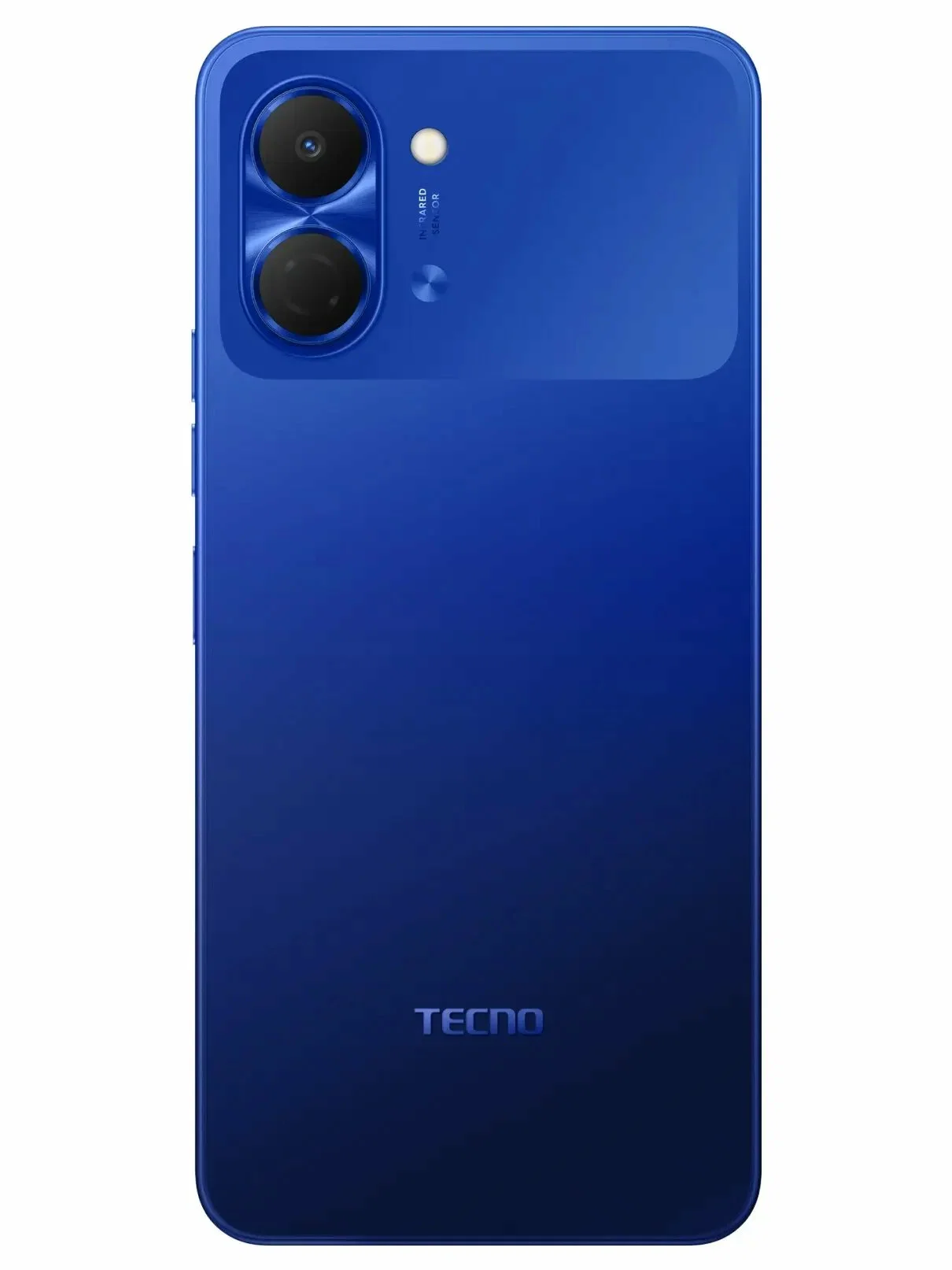 Смартфон Tecno Spark Go 3 128Gb 4Gb синий моноблок 3G 4G 2Sim 6.75" 720x1600 Android 15 13Mpix 802.11 a/b/g/n/ac NFC GPS GSM900/1800 Protect microSD m