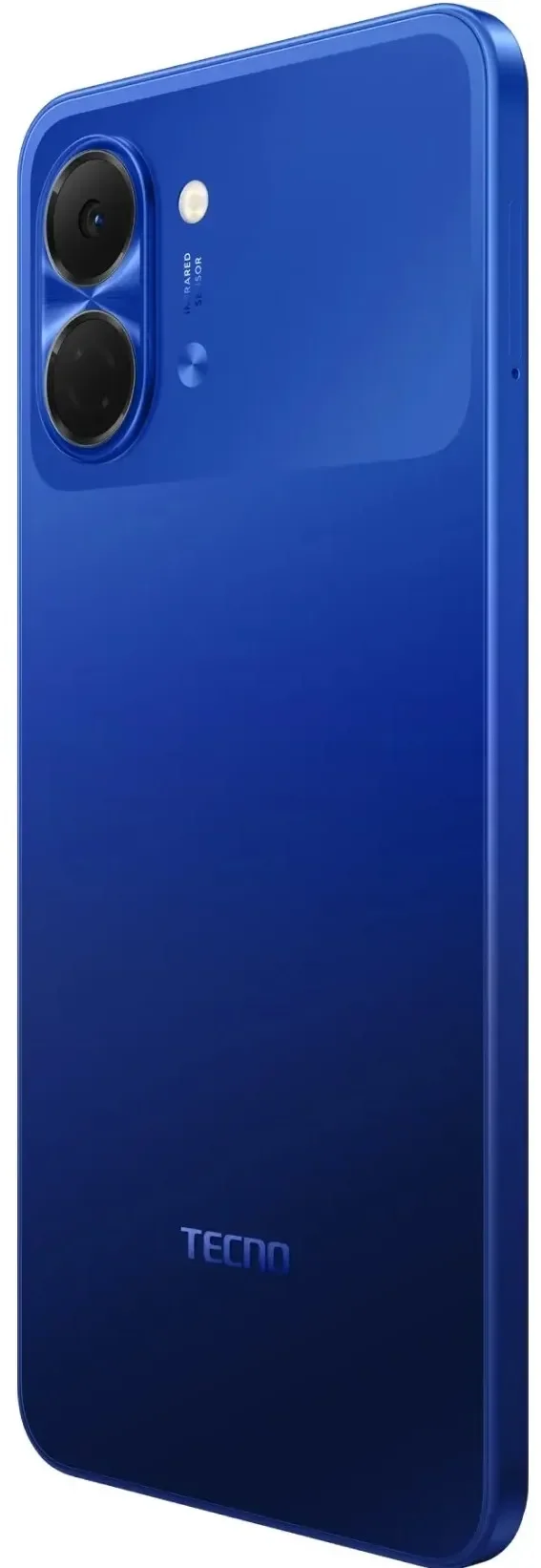 Смартфон Tecno Spark Go 3 128Gb 4Gb синий моноблок 3G 4G 2Sim 6.75" 720x1600 Android 15 13Mpix 802.11 a/b/g/n/ac NFC GPS GSM900/1800 Protect microSD m