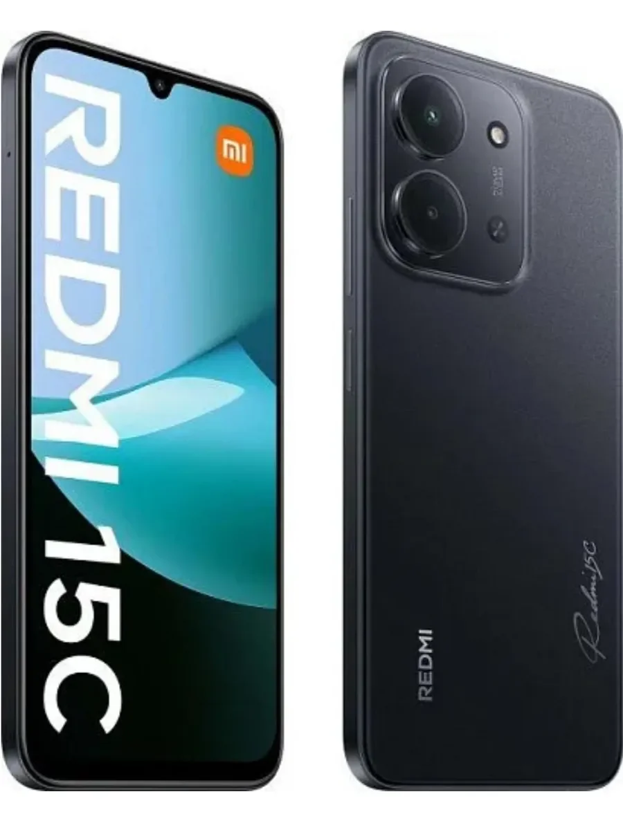 Смартфон Xiaomi Redmi 15C 4/128Gb черный