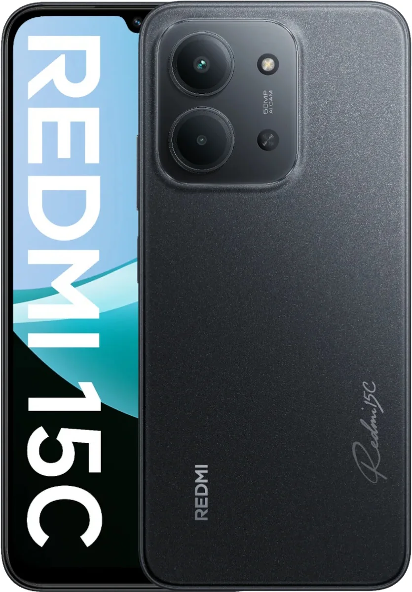 Смартфон Xiaomi Redmi 15C 4/128Gb черный