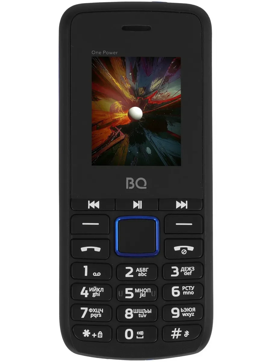 Мобильный телефон BQ 1846 One Power черный/синий