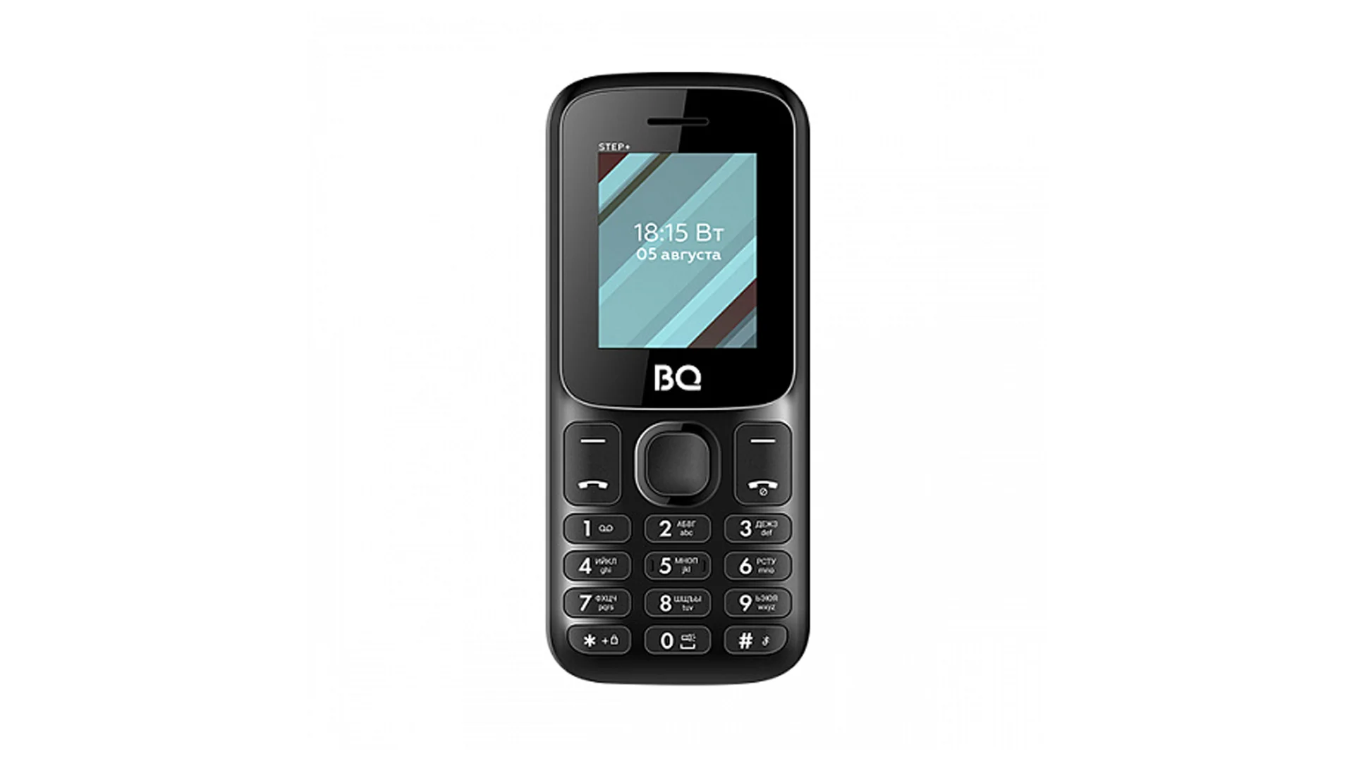 Мобильный телефон BQ 1848 Step+ черный (без СЗУ в комплекте)